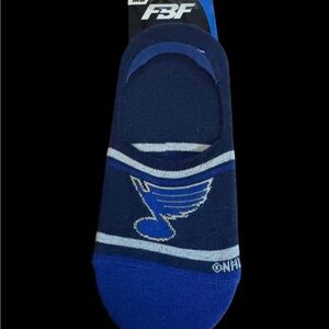 Men's St. Louis Blues No-Show Socks | New with Tags | Size: Medium